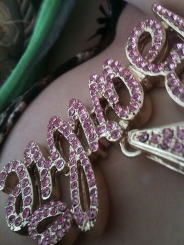 nicki minaj barbie necklace. My Barbie Nicki Minaj necklace
