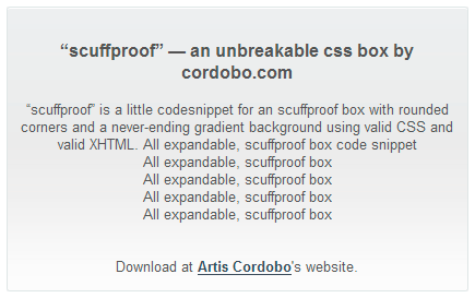 scuffproof box