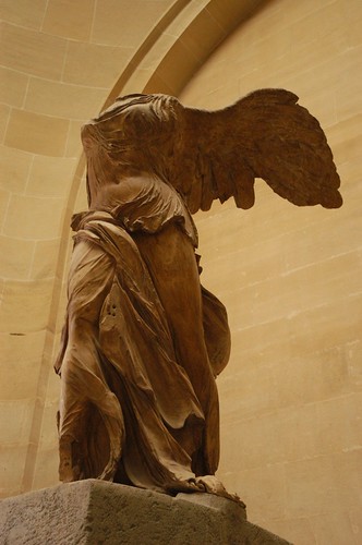 Winged Victory at the Louvre