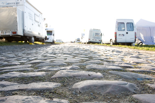 The cobbles up close and personal. Photo: tetedelacourse