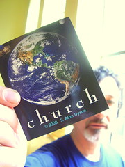 Alan Dyson and His Church Stickers