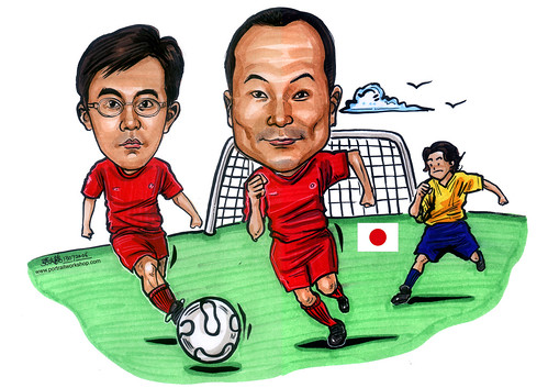 caricatures_Microsoft_Japan_A4