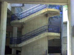 External staircase - Creighton University medical center