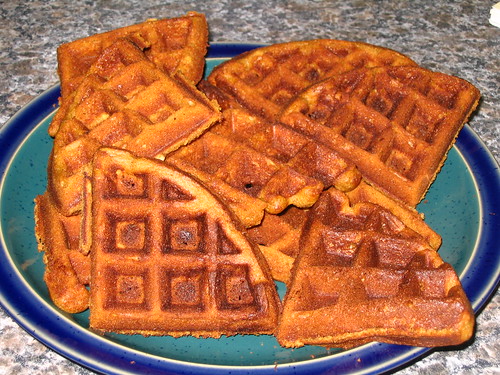 Gingerbread Waffles