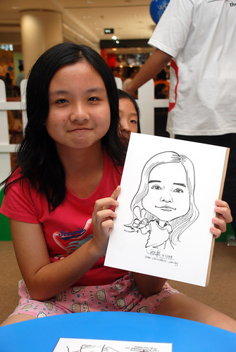 caricature live sketching for West Coast Plaza day 2 - 33