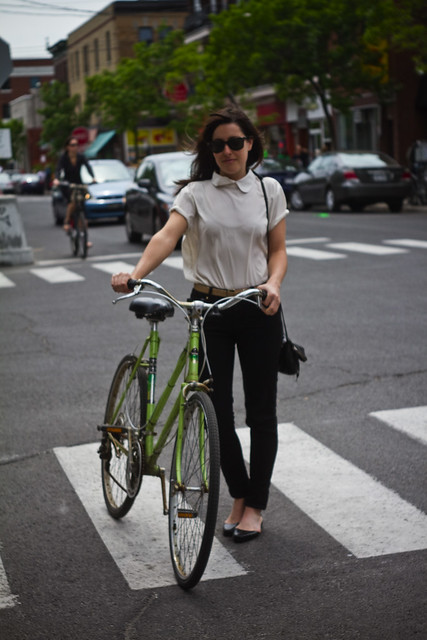 Montreal Cycle Chic Gabrielle