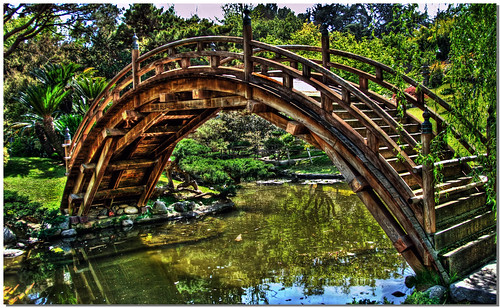 Bridge To Japanese Gardens