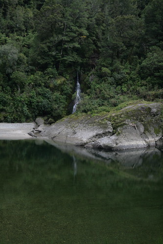 Waterfall on the Buller River, West Coast, New Zealand 2008