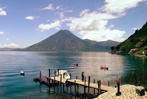 Lake Atitlan vista from Jaibalito