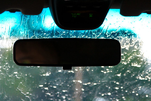 5/365: Summer Rain in the Car