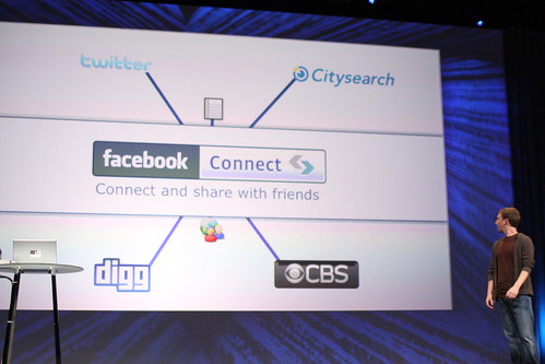 Mark Zuckerberg f8 Keynote - Mark Zuckerberg intros Facebook Connect