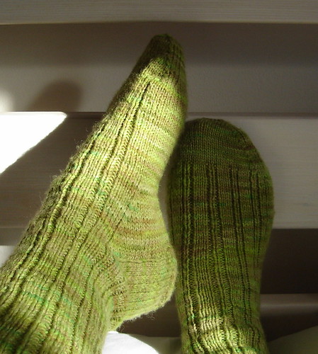 Swamp Thing Socks