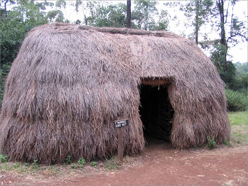 你拍攝的 11 Bomas 民族文化村 - Mijikenda 1st Married Sons Hut。