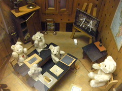 Teddy Bears in School from Toy Museum