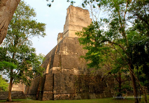 Temple 2 in the Gran Plaza, Tikal National Park