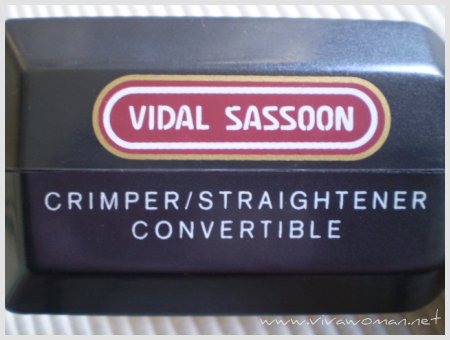 Crimper/Straightener Convertible