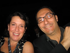 Vanessa Ghez et Herve Kabla en leger différé de la DevCon 2008 Palais des Congres