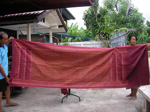 Thai silk Chonnabot silk Khon Kaen