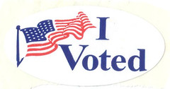 I Voted Sticker (Hi-Res)
