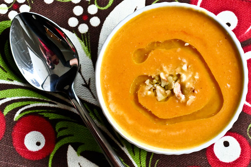 Thanksgiving Test Recipe: Carrot Pumpkin Soup