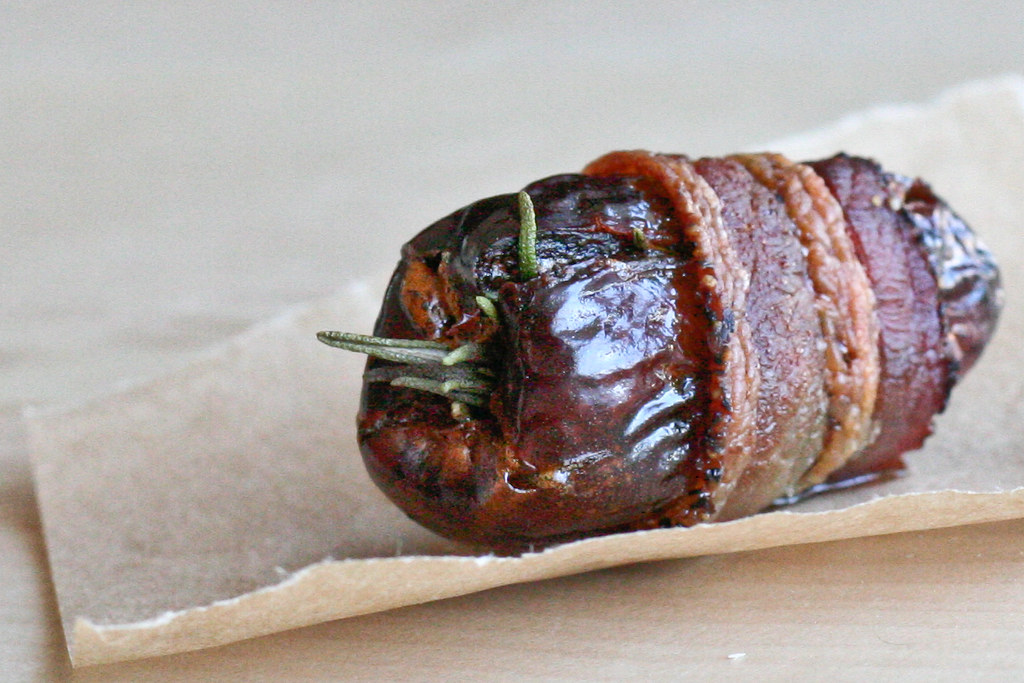 Rosemary Dates Wrapped in Bacon