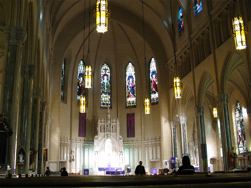 Inside St. Patrick's Church