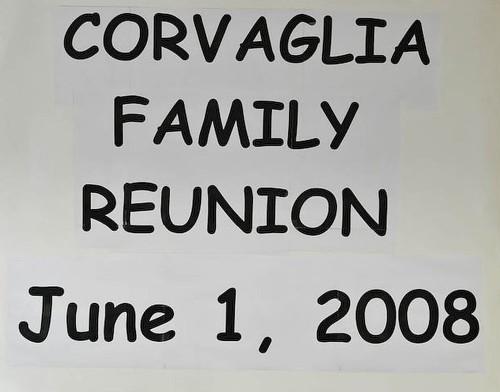 Corvaglia family reunion