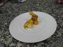 French Culinary Institute: Roasted sesame bavarois with a tasting of mango