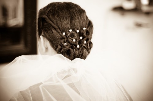 wedding hair