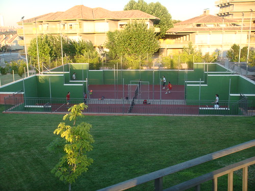 Pistas de tenis en el Hotel Eurostars Zarzuela Park