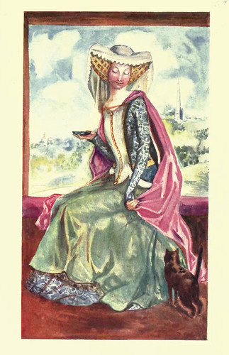 06- Vestimenta mujer en la epoca de Enrique V (1413-1422)
