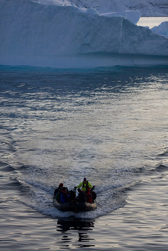 Scientists return from studying how climate change has affected the icebergs in Uummannaq