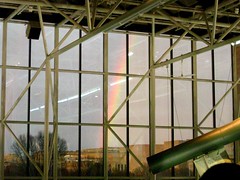 Rainbow seen from Air and Space Museum