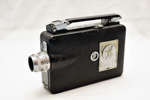 你拍攝的 Cine-Kodak Magazine 16mm Movie Camera。