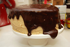 Chocolate Peanut Butter Cake - So Good