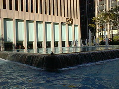 nyc98k6av14 Fountain, 6th Ave at 50th, New York 1998 by CanadaGood, on Flickr