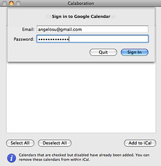 Google日曆與iCal