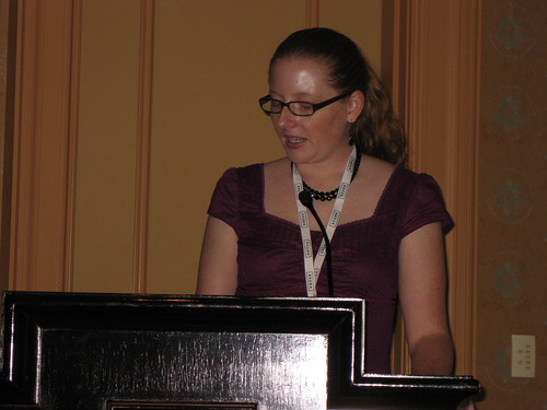 Rhea Drysdale speaking at ACCM Show 2008