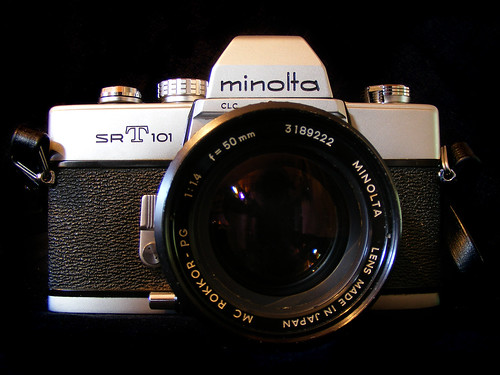 My New (25 Years Old!) Minolta SRT 101 with 50mm F1.4