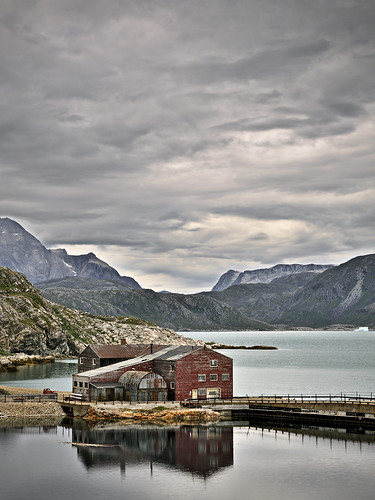 The old mine in Ivittuut, Greenland