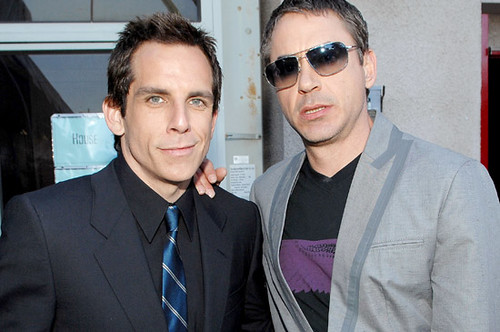 Ben Stiller y Robert Downey jr 2008