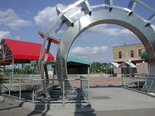 Grand Forks Town Square Paddlewheel