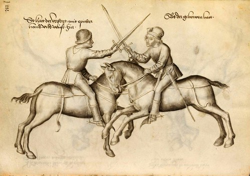 12-Lucha de espada a caballo sin armadura 127v