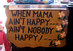 mama's sign happy