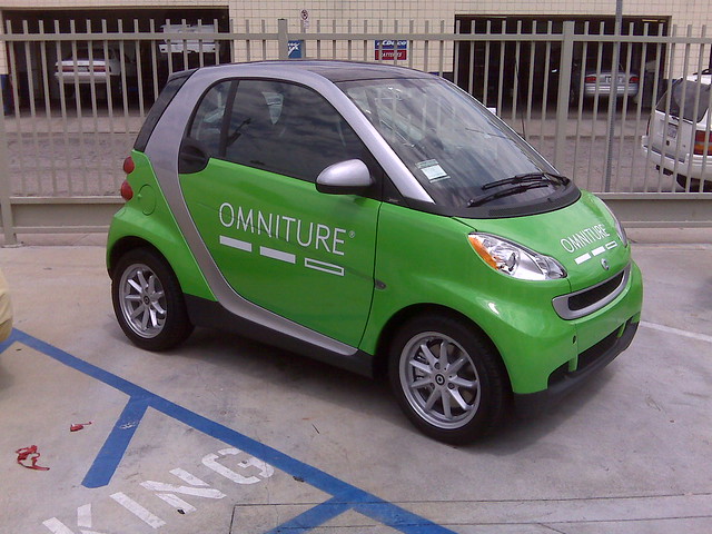Omniture Smart Car Win this Car at SES 2008 by Omniture