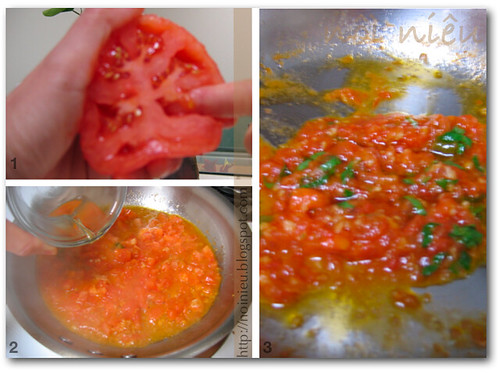 Pan-fried tilapia with tomato sauce 