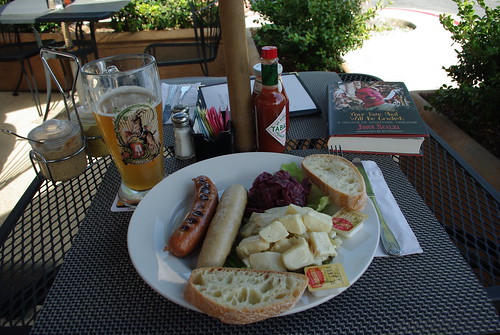 Weissbier, brats and Scalzi