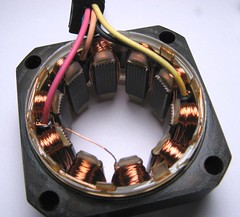 5-wire stepper motor stator
