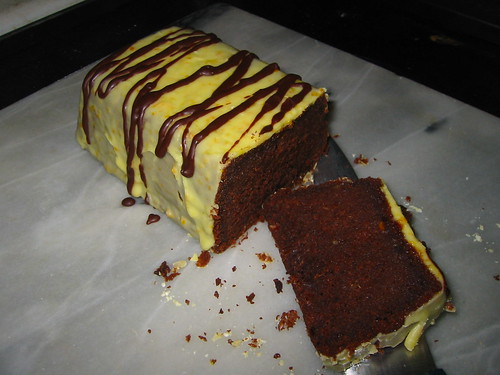 chocolate orange loaf cake