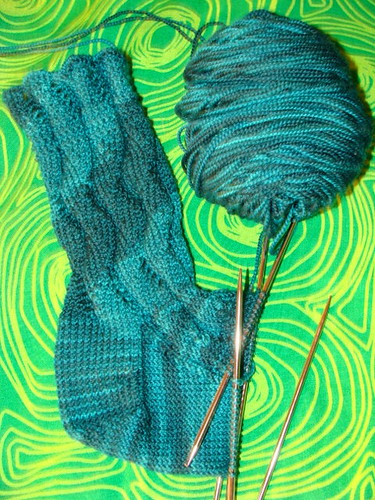 Waving Lace Socks
